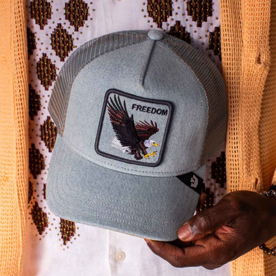 Goorin Bros Gorra vaquera Eagle Freedom Trucker French Market