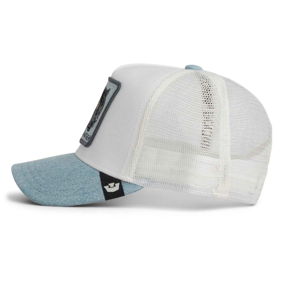 Goorin Bros Cappellino Trucker Panther Denim French Market