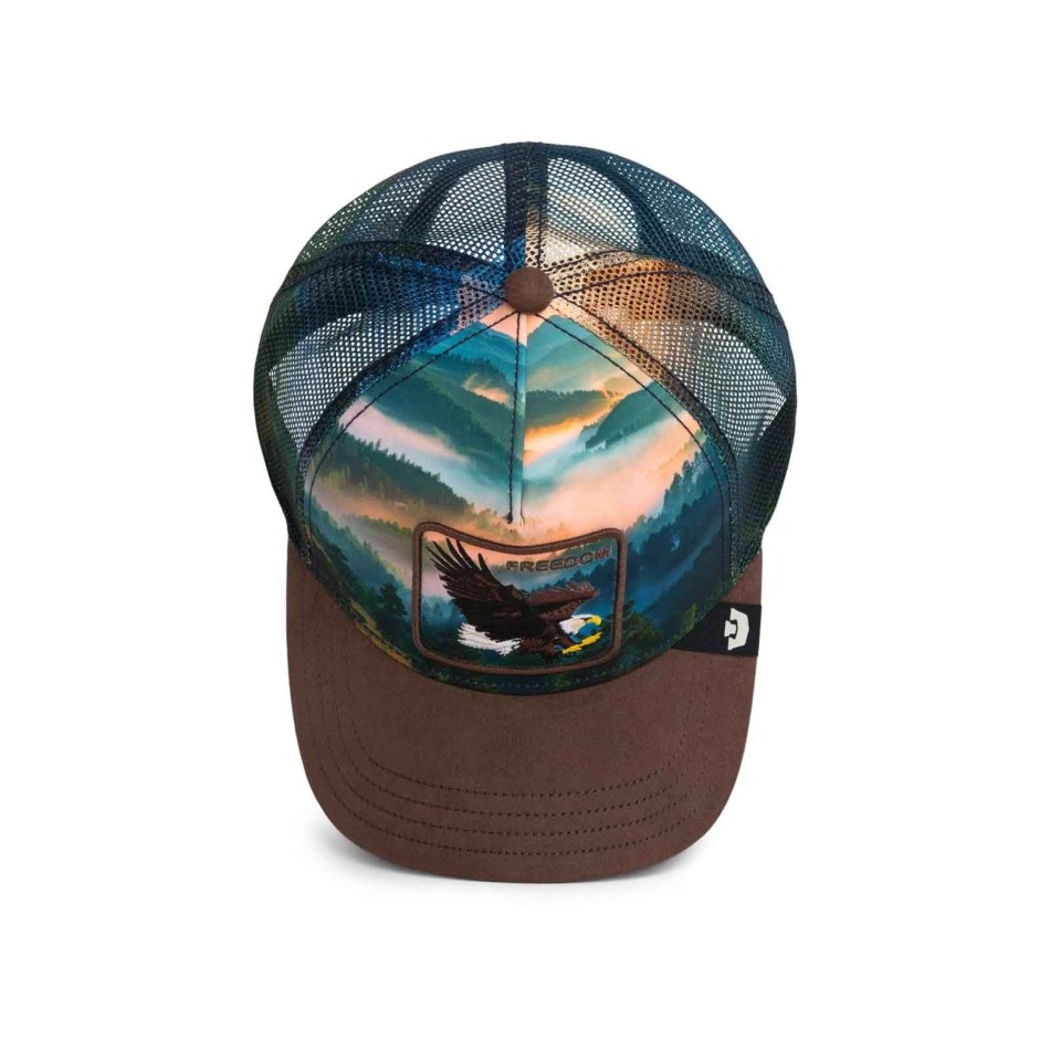 Goorin Bros Adelaar in Element Freedom Trucker Cap | Element Freedom Cap French Market