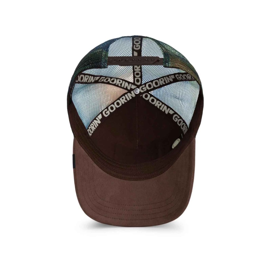 Goorin Bros Adelaar in Element Freedom Trucker Cap | Element Freedom Cap French Market
