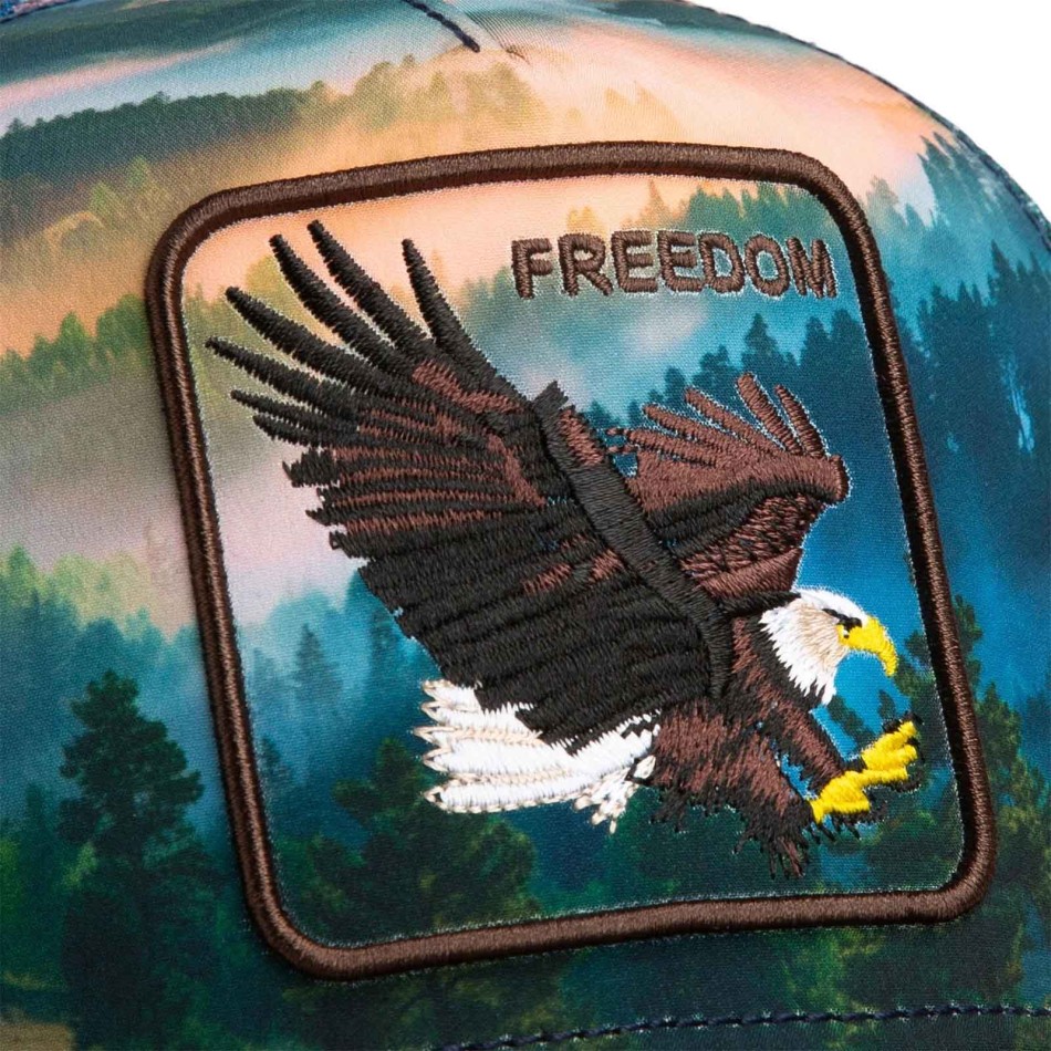 Goorin Bros Adelaar in Element Freedom Trucker Cap | Element Freedom Cap French Market