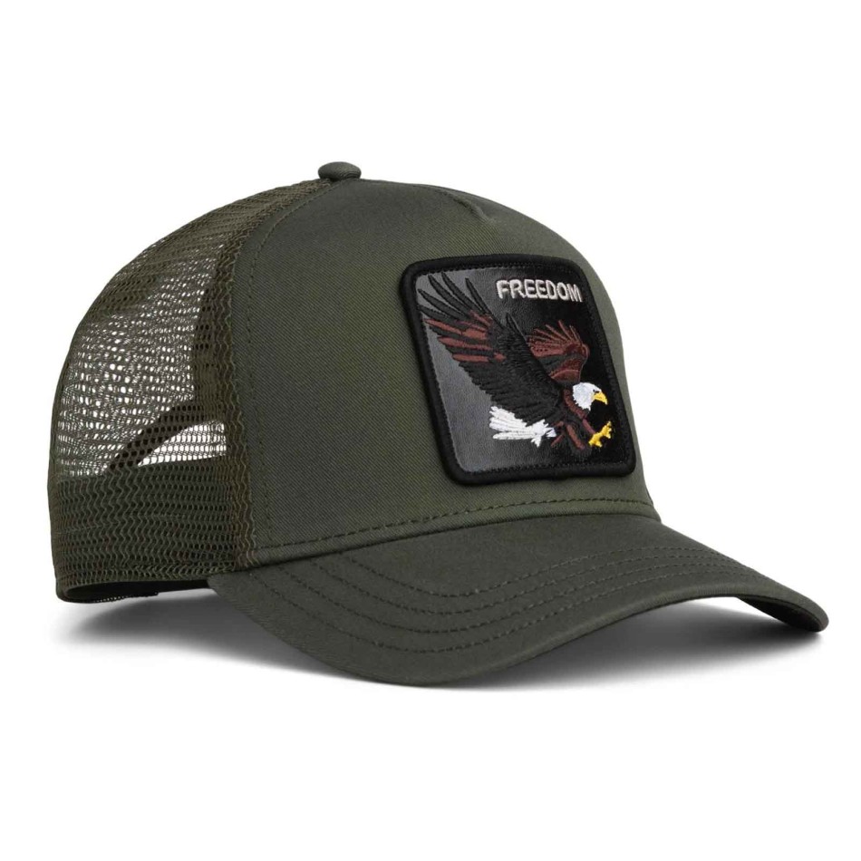 Goorin Bros Freedom Eagle Trucker Cap - The Farm Snapback