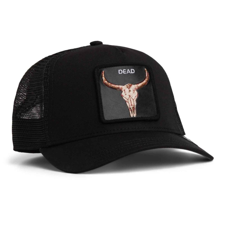 Goorin Bros Skull Dead Trucker Cap - Zwart | Zen Cart! French Market