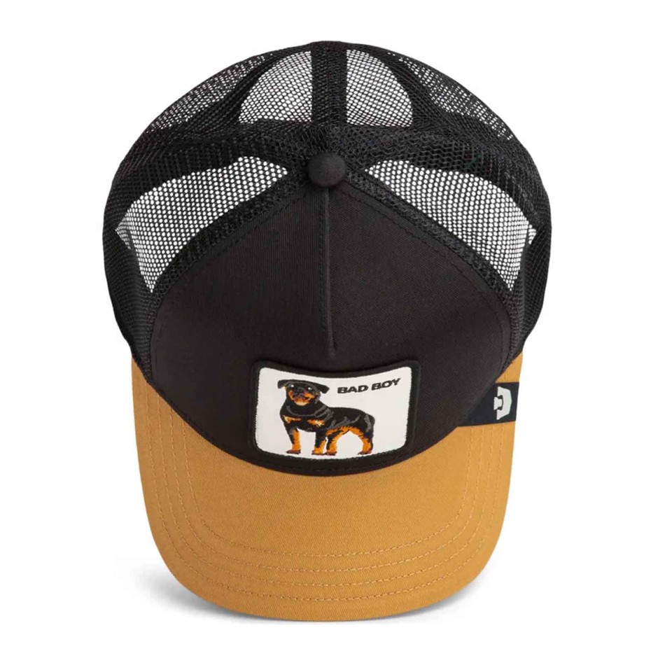 Goorin Bros BAD BOY Rottweiler Trucker Cap - The Farm Patch Animal