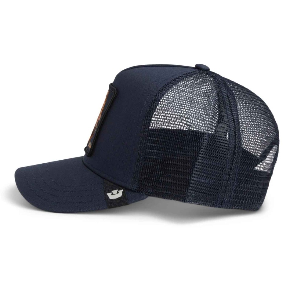 Goorin Bros Trucker Cap Bär Bear Marineblau - Trendy Cap