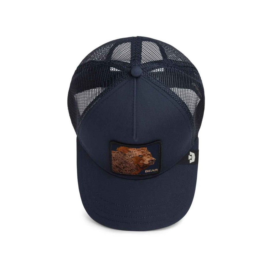 Goorin Bros Trucker Cap Bär Bear Marineblau - Trendy Cap