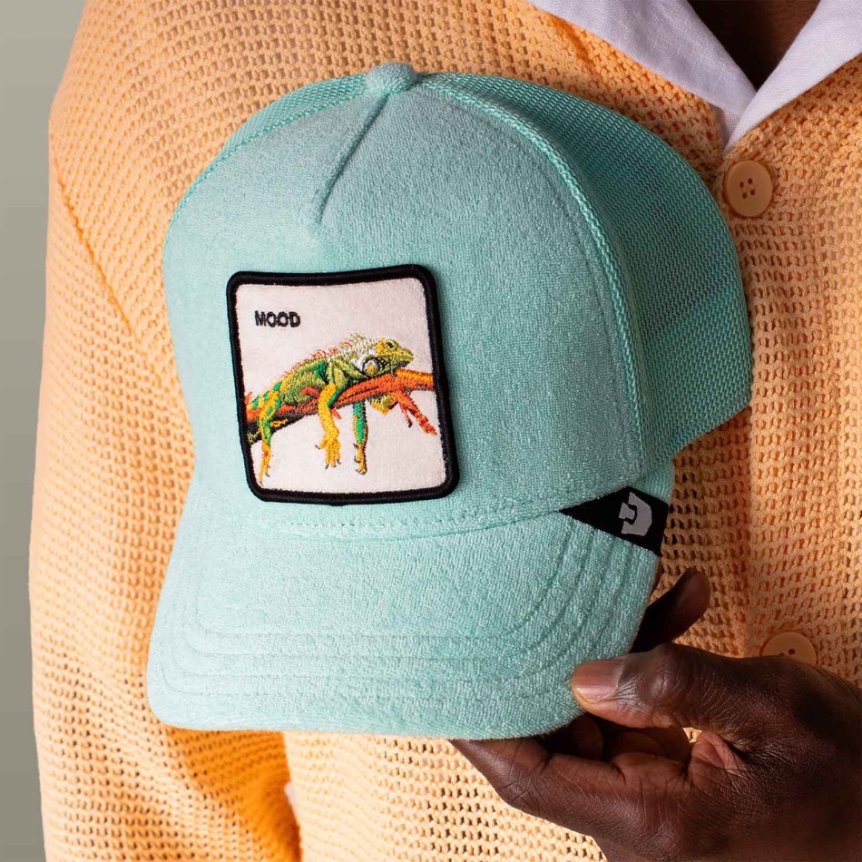 Goorin Bros Terry Cloth Iguana Truckerkeps Mint Green Gummy