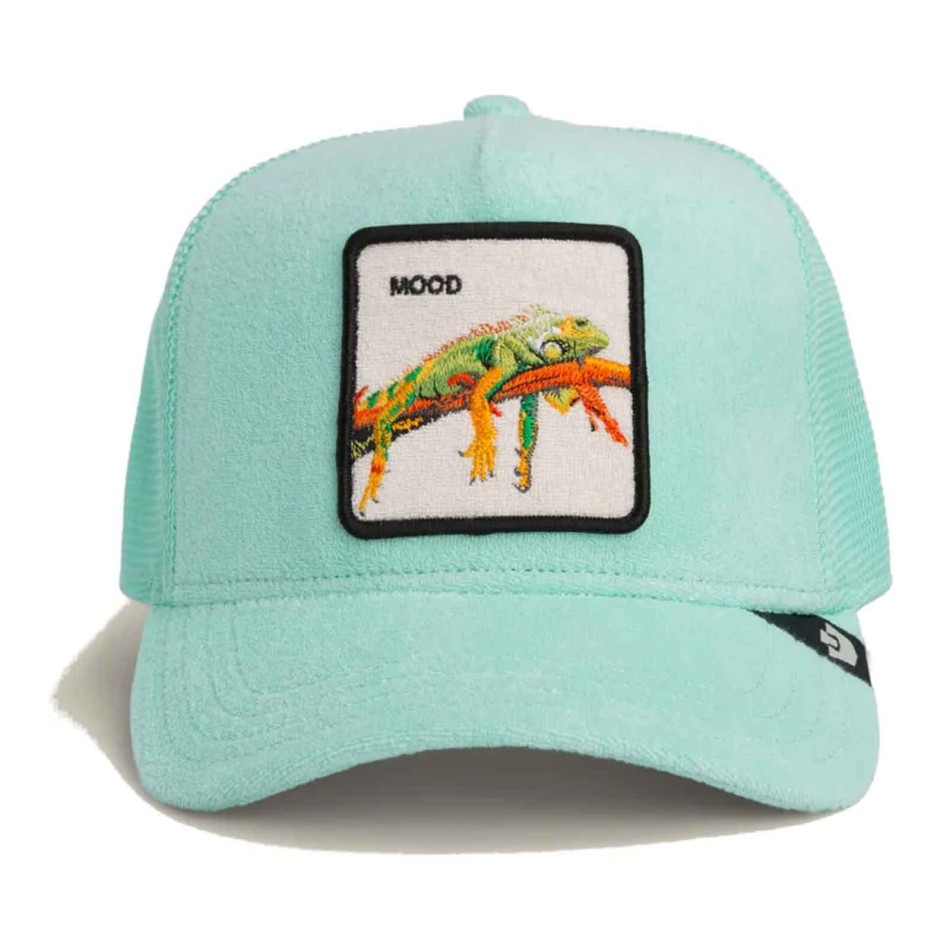 Goorin Bros Gorra Trucker "Terry Cloth Iguana" Gummy verde menta