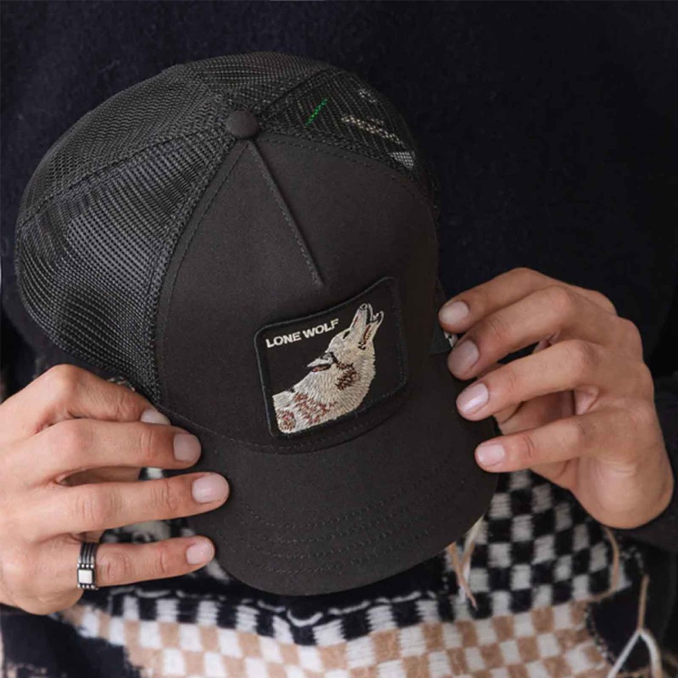 Goorin Bros The Lone Wolf Trucker keps - Loup The Farm Snapback