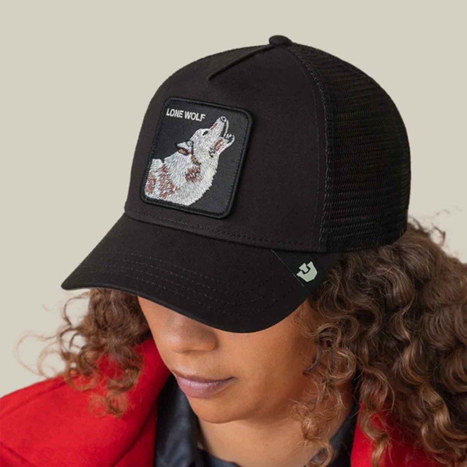Goorin Bros Trucker Cap The Lone Wolf - Wolf The Farm Snapback