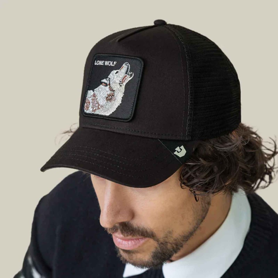 Goorin Bros The Lone Wolf Trucker keps - Loup The Farm Snapback