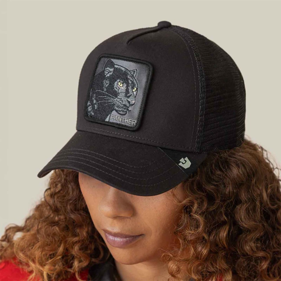 GOORIN BROS Panther - Cappello Trucker ufficiale della Pantera Nera
