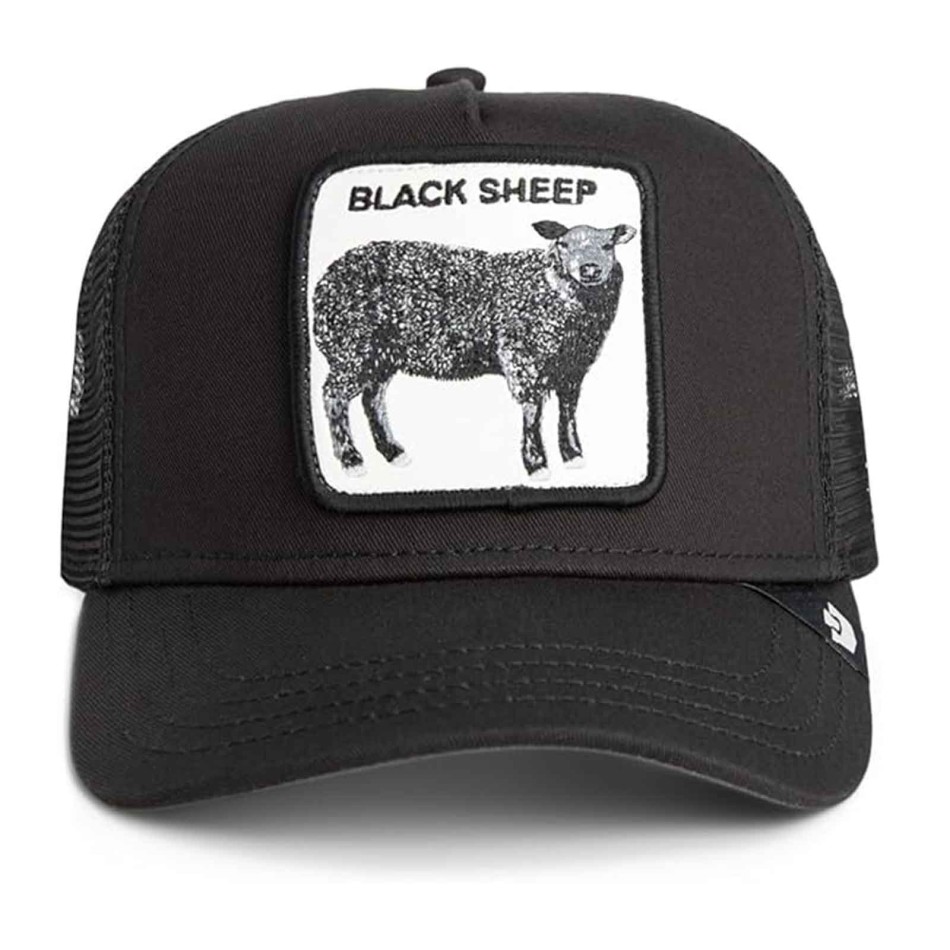 ≡ GOORIN BROS ® BLACKSHEEP | Gorra Trucker de piel de oveja negra - Hombre y Mujer