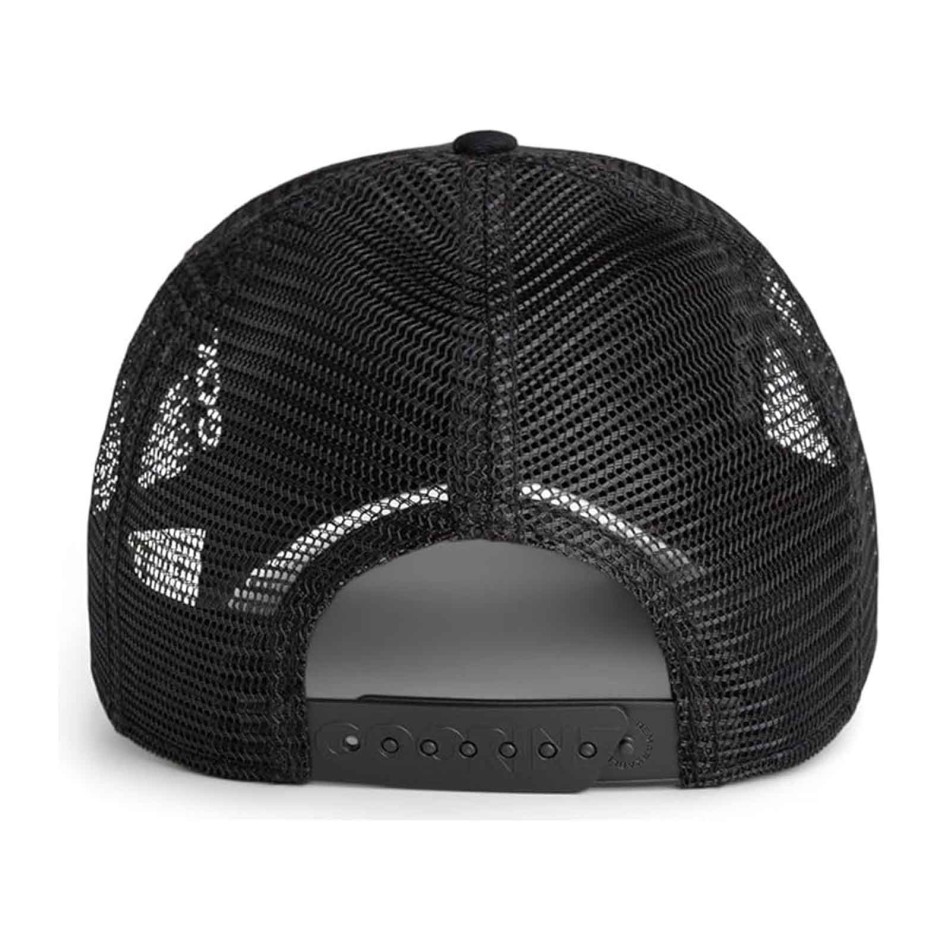 ≡ GOORIN BROS ® BLACKSHEEP | Black Sheepskin Trucker Cap - Men & Women