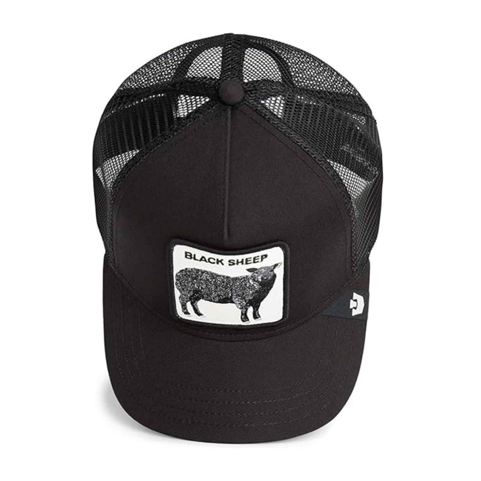 ≡ GOORIN BROS ® BLACKSHEEP | Trucker Cap Schaf Schwarz - Herren & Damen