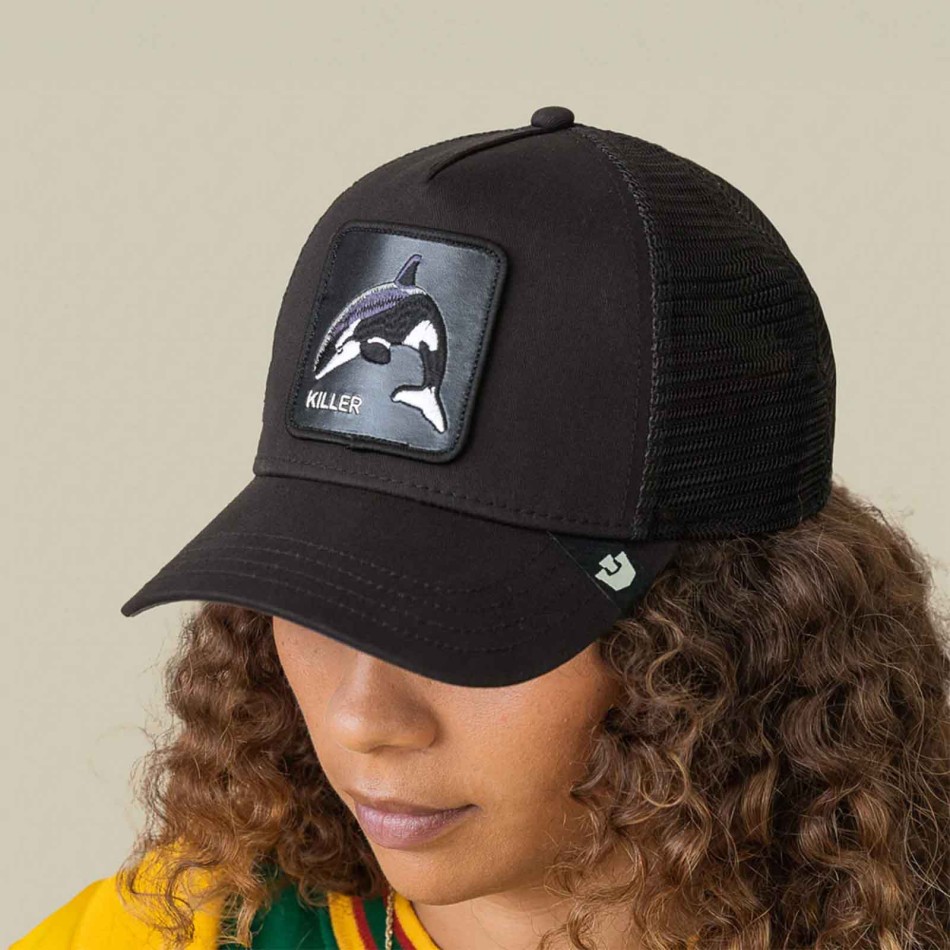 Goorin Bros Orka Killer Trucker Cap Zwart