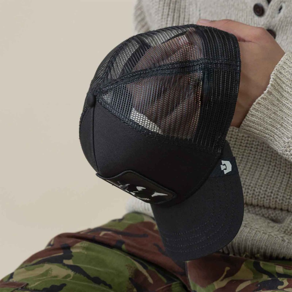 Goorin Bros Orka Killer Trucker Cap Zwart