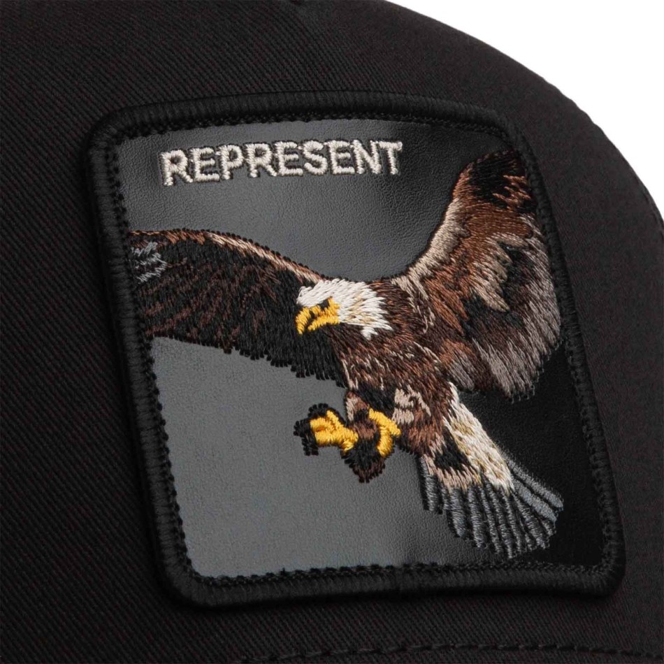 GOORIN BROS Trucker Cap Aigle Represent Zwart