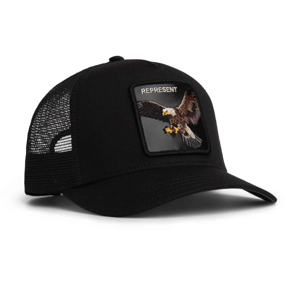 GOORIN BROS Trucker Cap Aigle Represent Zwart