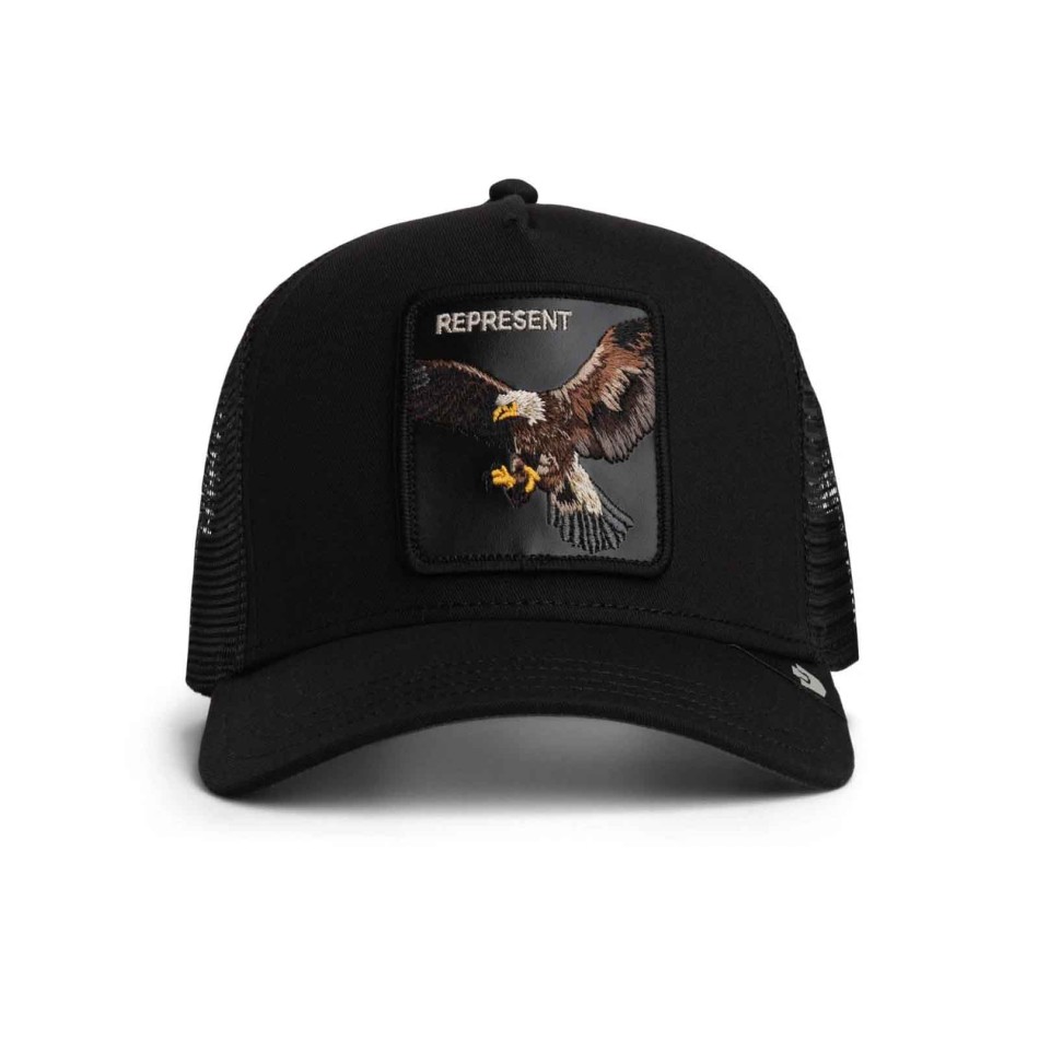 GOORIN BROS Trucker Cap Aigle Represent Zwart