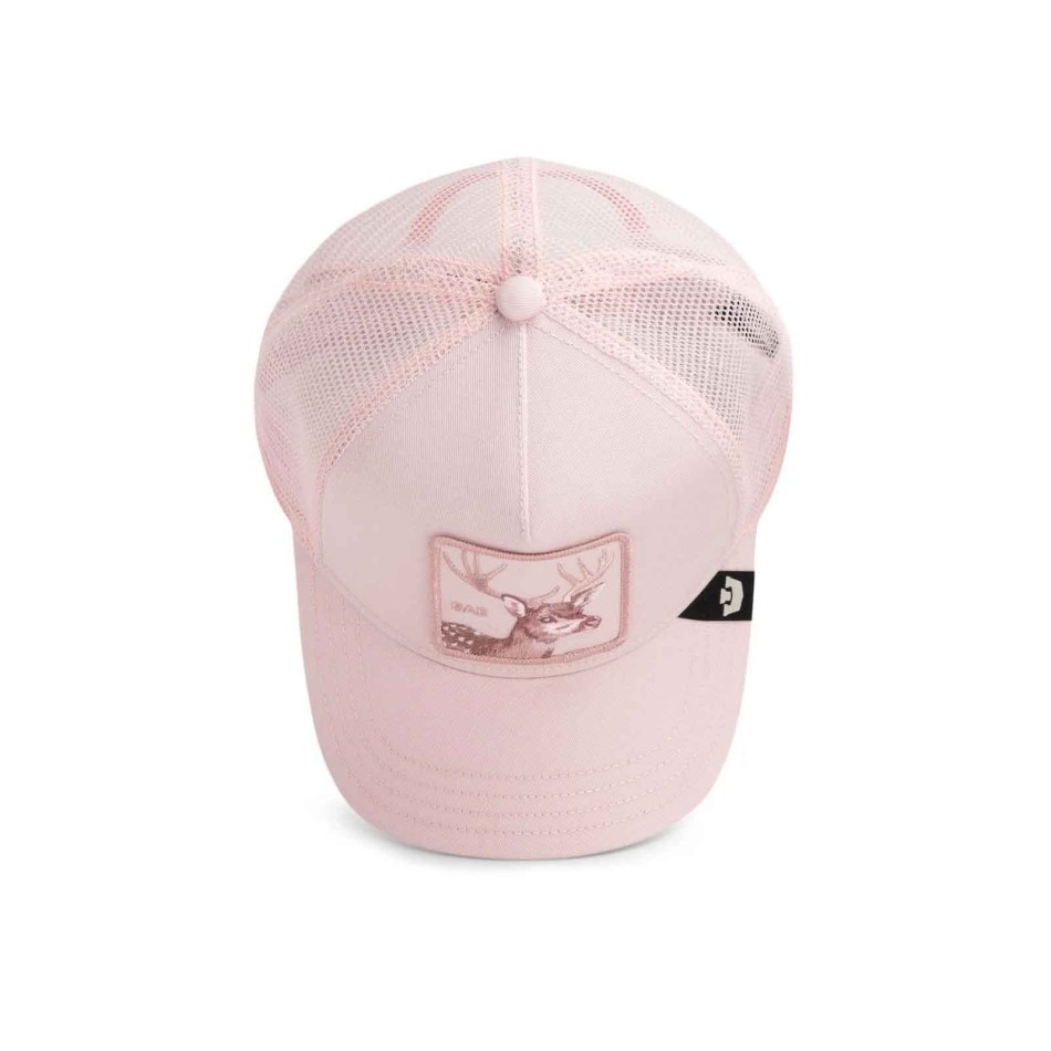 Goorin Bros Gorra Bae Suede Trucker Rosa Monocromo