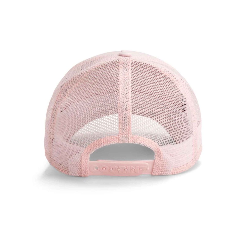 Goorin Bros Gorra Bae Suede Trucker Rosa Monocromo