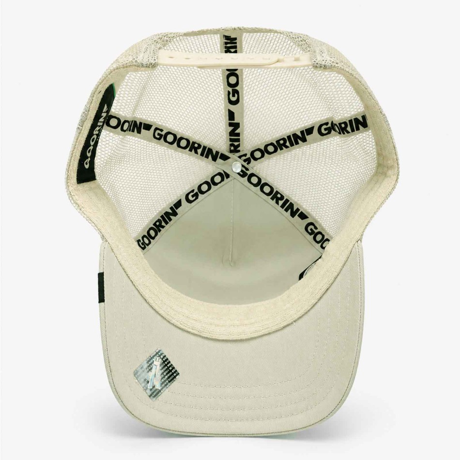 Goorin Bros GOAT HIM Gorra Trucker Monocroma Cabra