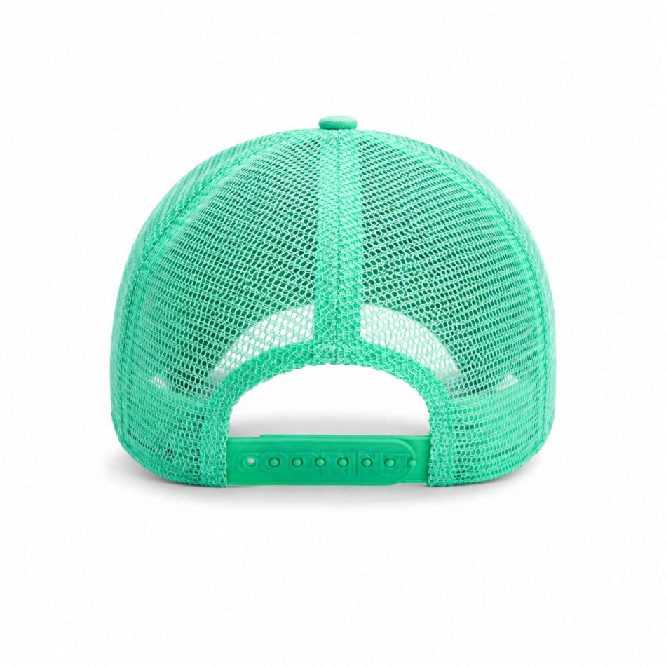 Goorin Bros Truckerpet Slang Monochroom “Outlaw” Water Groen