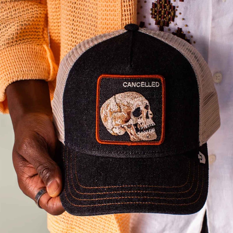 Goorin Bros The Cancelled Skull | Trucker Denim keps
