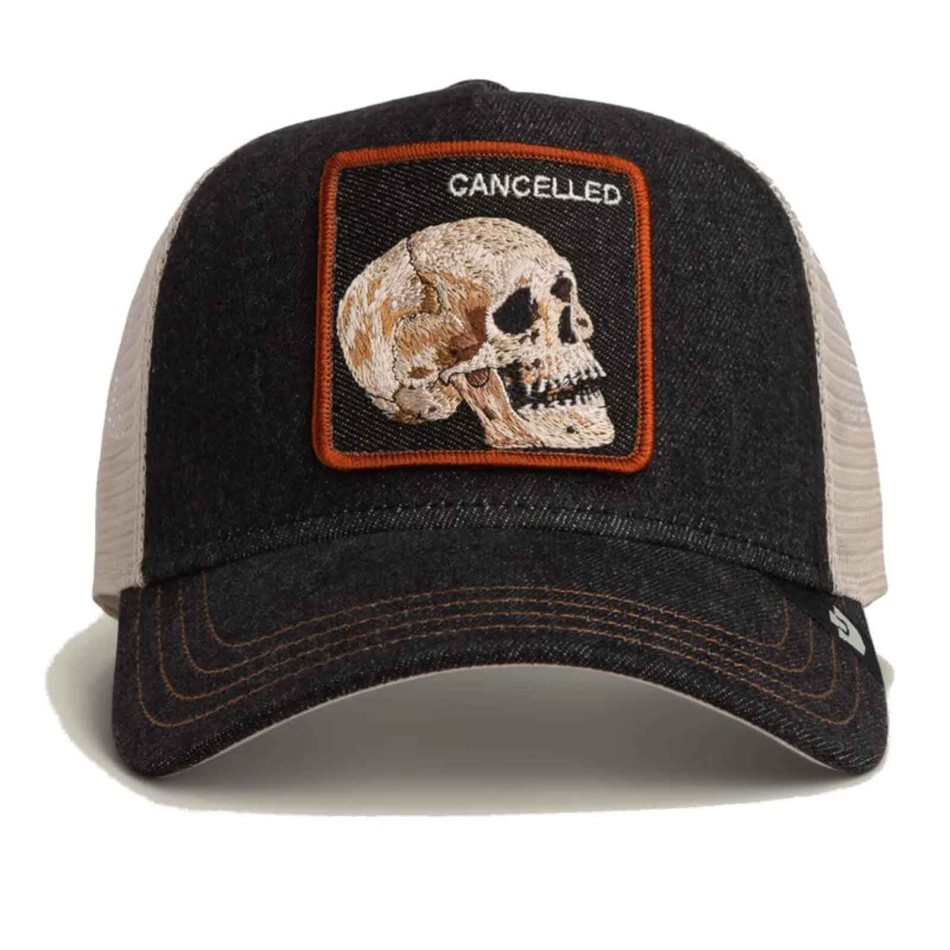 Goorin Bros The Cancelled Skull | Trucker Denim Cap