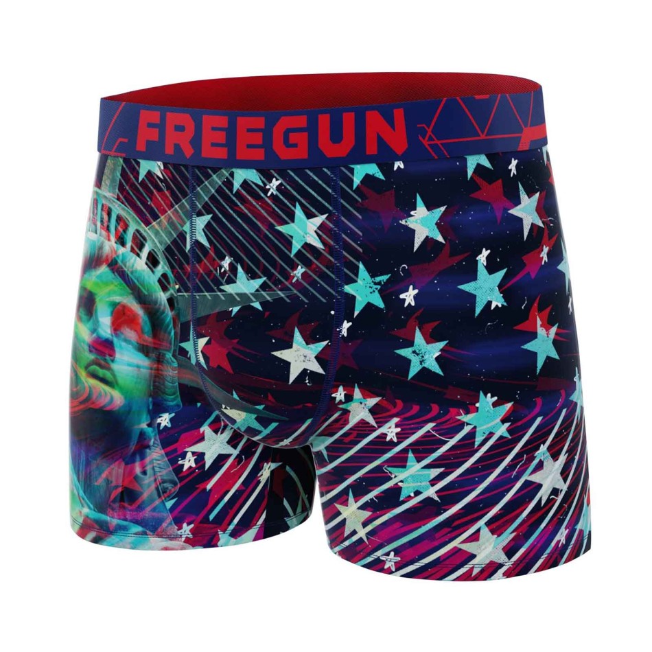 ► Boxer FREEGUN® New York | Boxer Homme Microfibre USA Collection