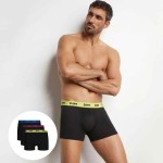 Noir Ceinture Citron/Magenta/Marine