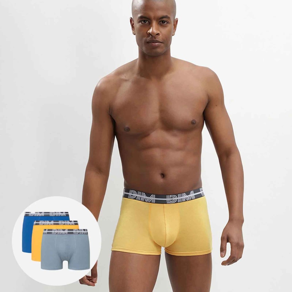 Set van 3 DIM Mix & Krachtige Boxershorts voor heren French Market