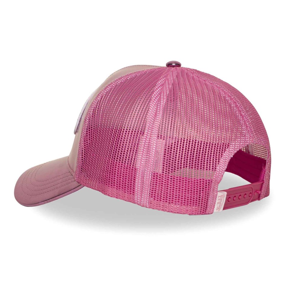 VON DUTCH Gorra Trucker Shiny Glossy en color plateado o rosa