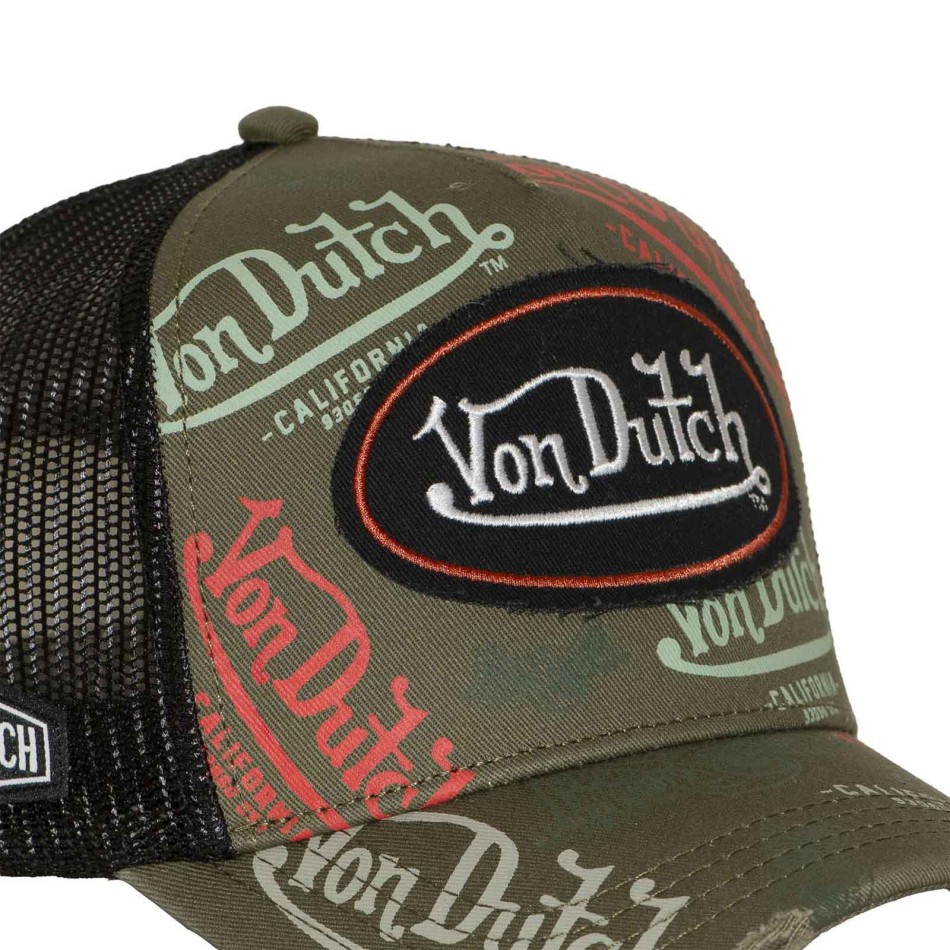 VON DUTCH Casquette Trucker Cafe Homme Femme