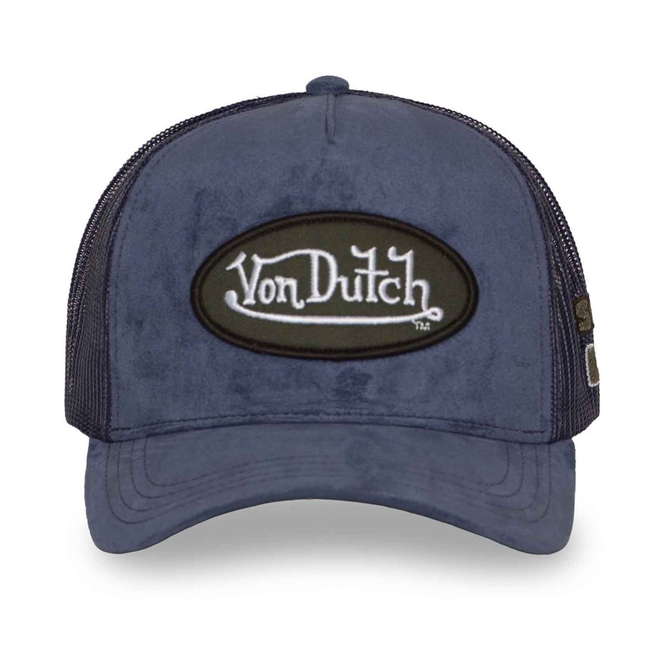 VON DUTCH Gorra Trucker de ante sintético «So Cal Life»
