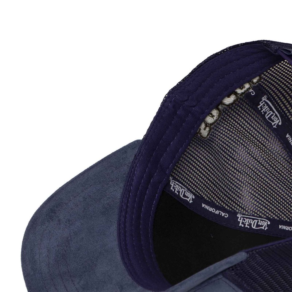 VON DUTCH Suede-Like So Cal Life Trucker Cap