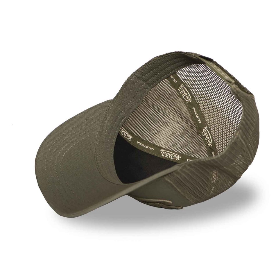 VON DUTCH “Embroidery” Trucker Cap | Embroidered logo