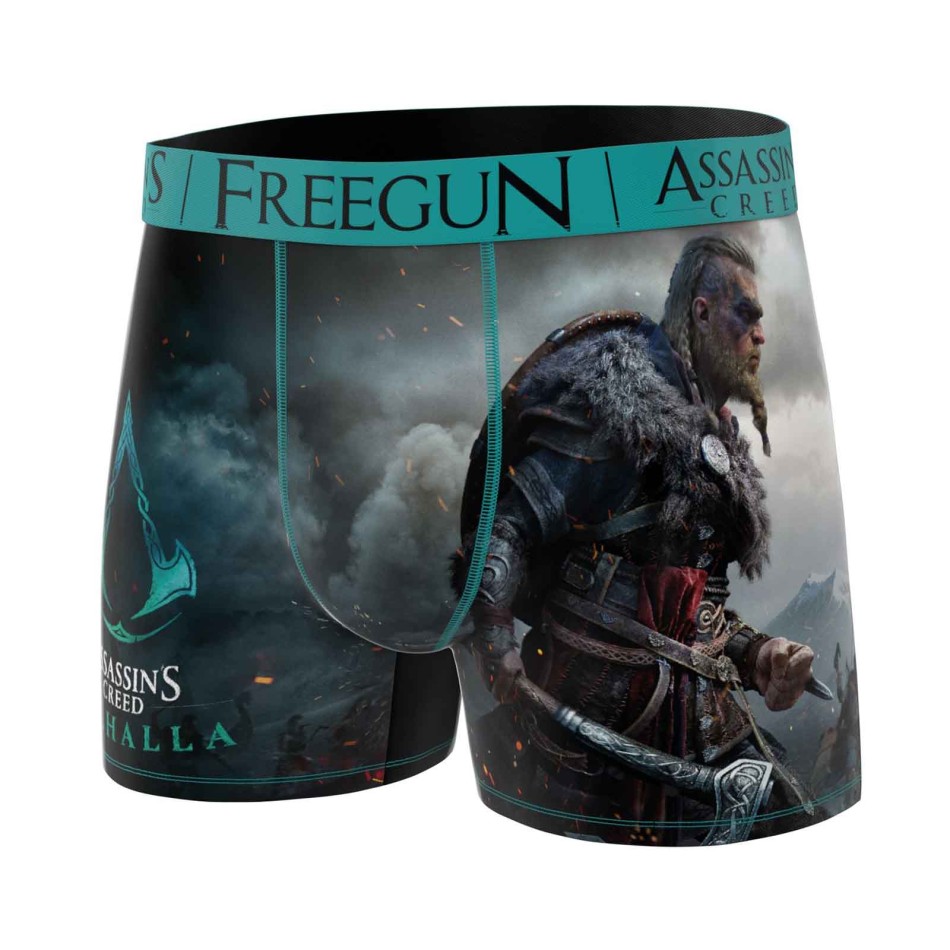 FREEGUN Men’s Assassin’s Creed Microfibre Boxer Shorts | French Market