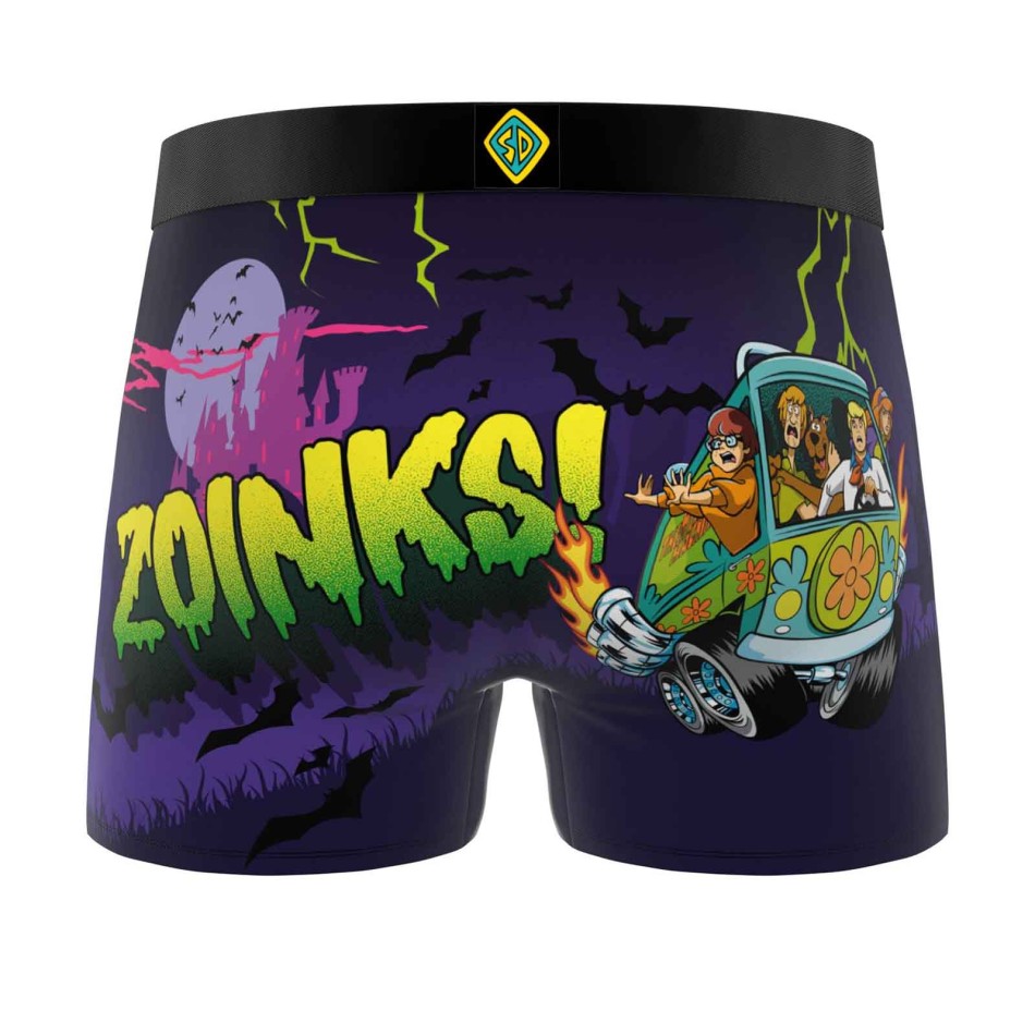 FREEGUN Herren-Boxershorts Scooby-Doo aus Mikrofaser