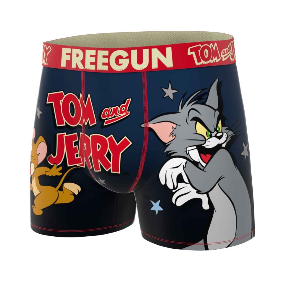 FREEGUN Boxershort voor heren Tom & Jerry microvezel