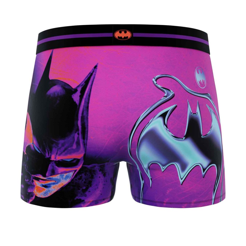 FREEGUN Boxer Homme Batman Gotham Neon Microfibre