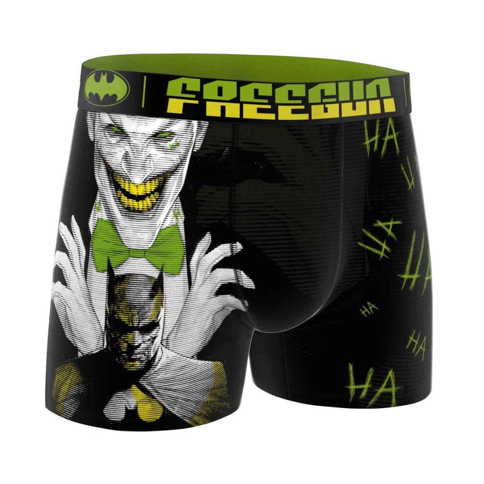 FREEGUN Lote de 5 calzoncillos boxer para hombre de Batman Gotham City
