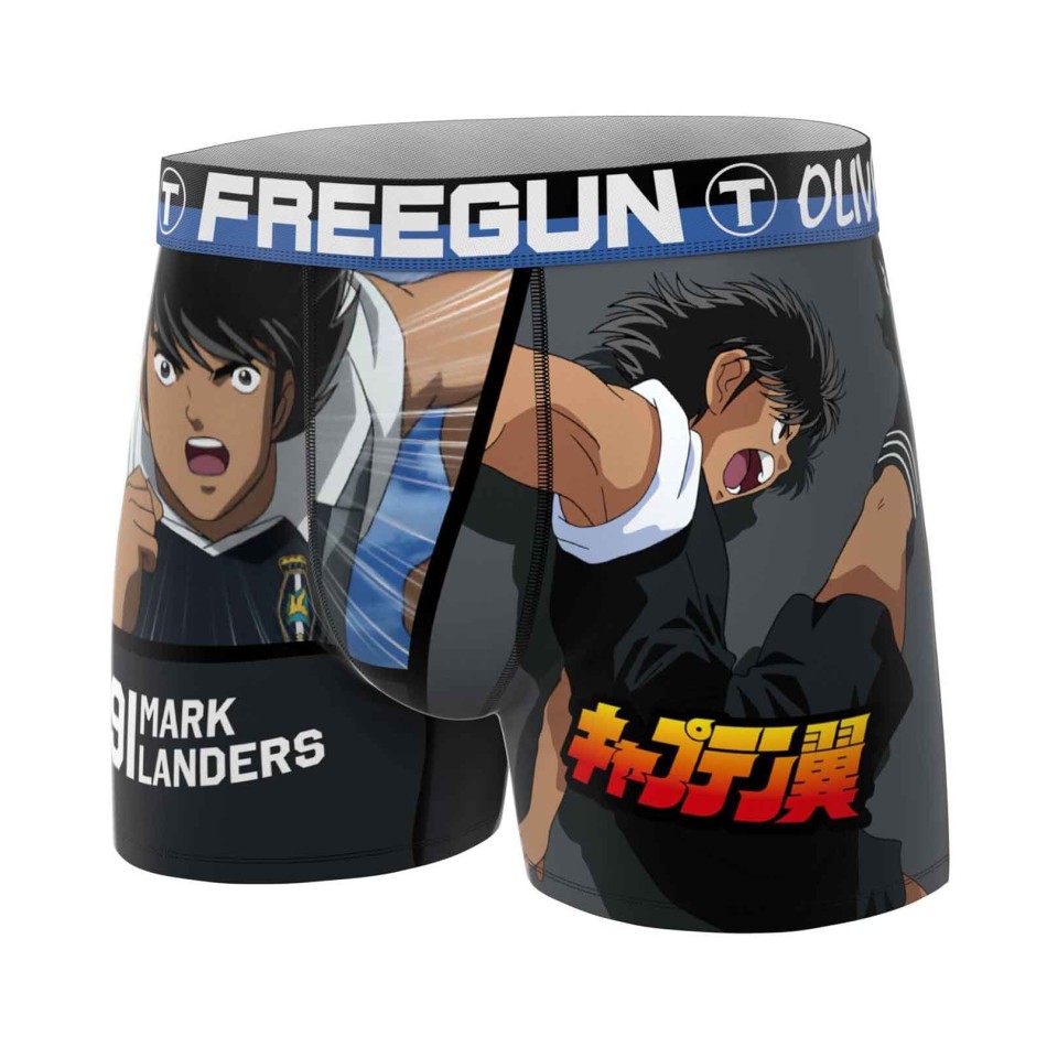 FREEGUN 4-Pack Boys’ Captain Tsubasa Boxer Shorts
