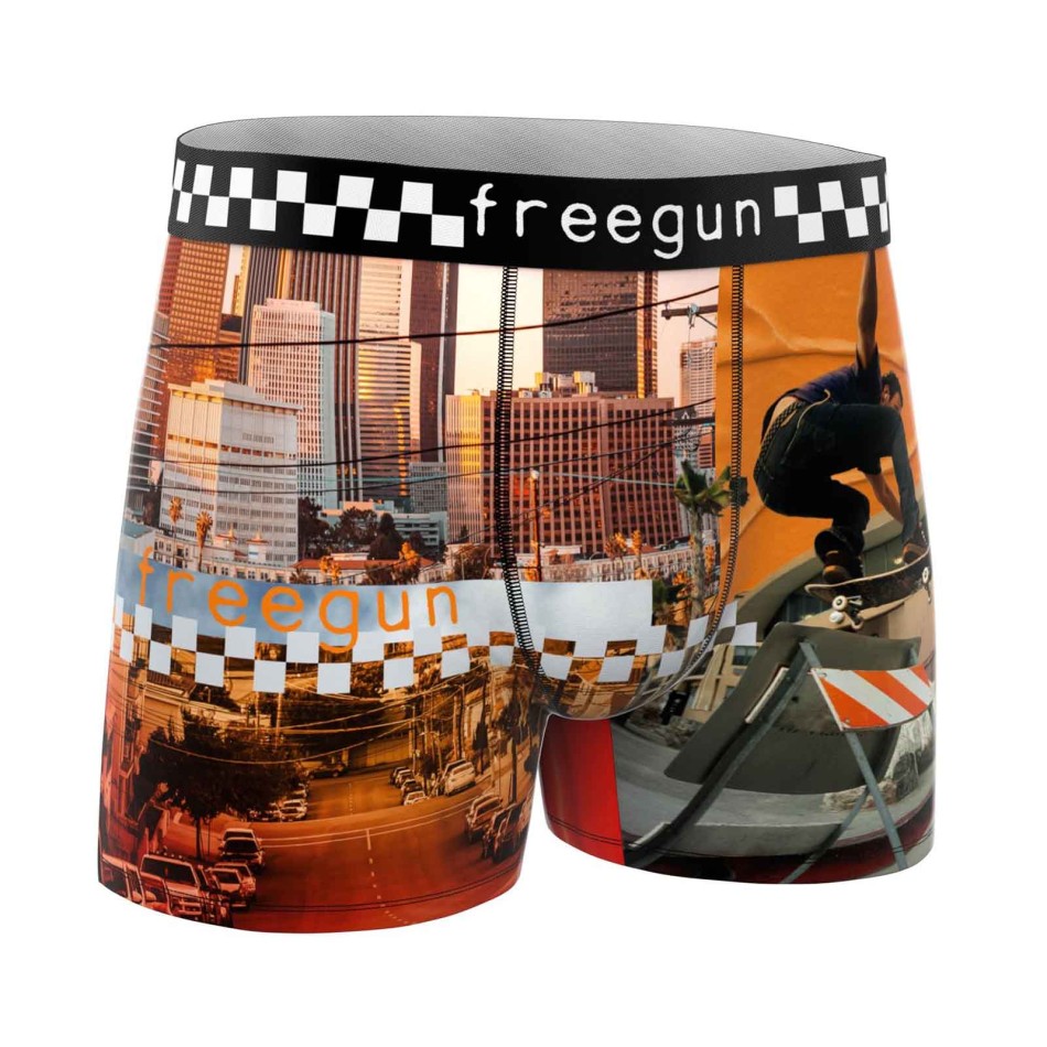 Freegun Skate – Boxer Homme Premium Sport Extrême Microfibre