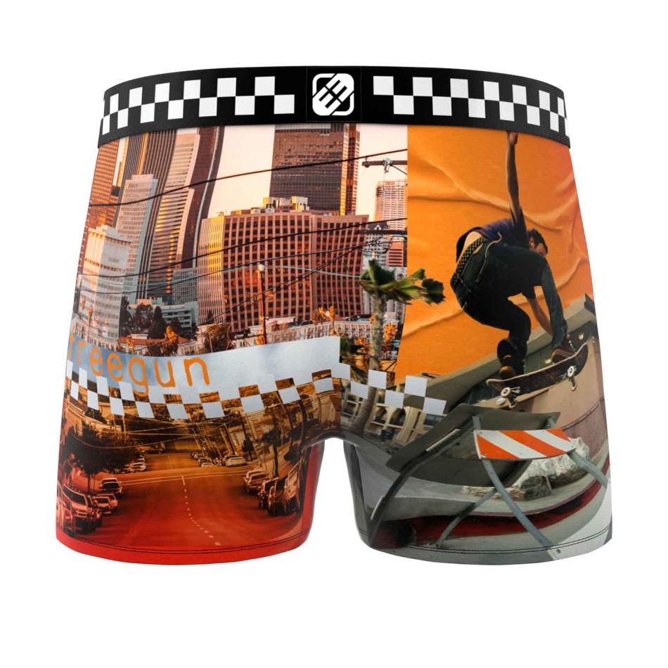 Freegun Skate – Boxer Homme Premium Sport Extrême Microfibre