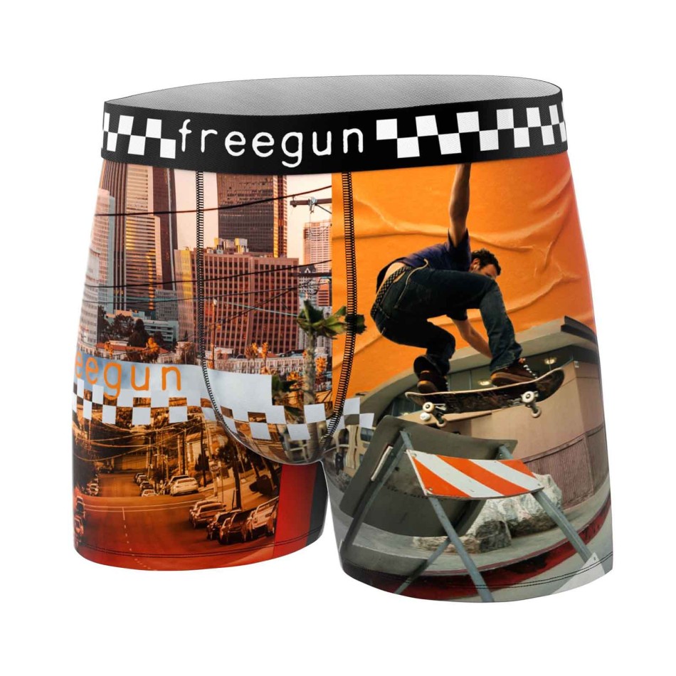Freegun Skate - Heren Premium Sport Extreme Microvezel Boxershort
