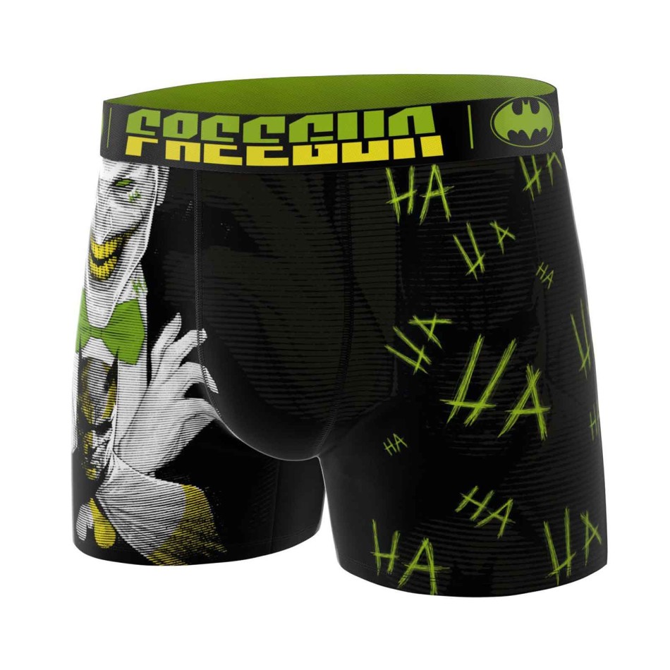 FREEGUN Lot de 5 Boxers Garçon Batman Gotham City