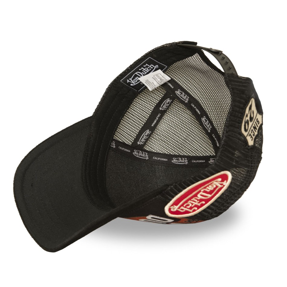 VON DUTCH Trucker-Kappe mit Sublimationsdruck im Pin-up-Vintage-Stil