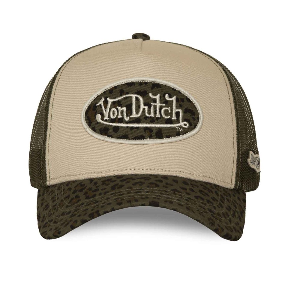 Cappellino Trucker Leopard Safari VON DUTCH | French Market